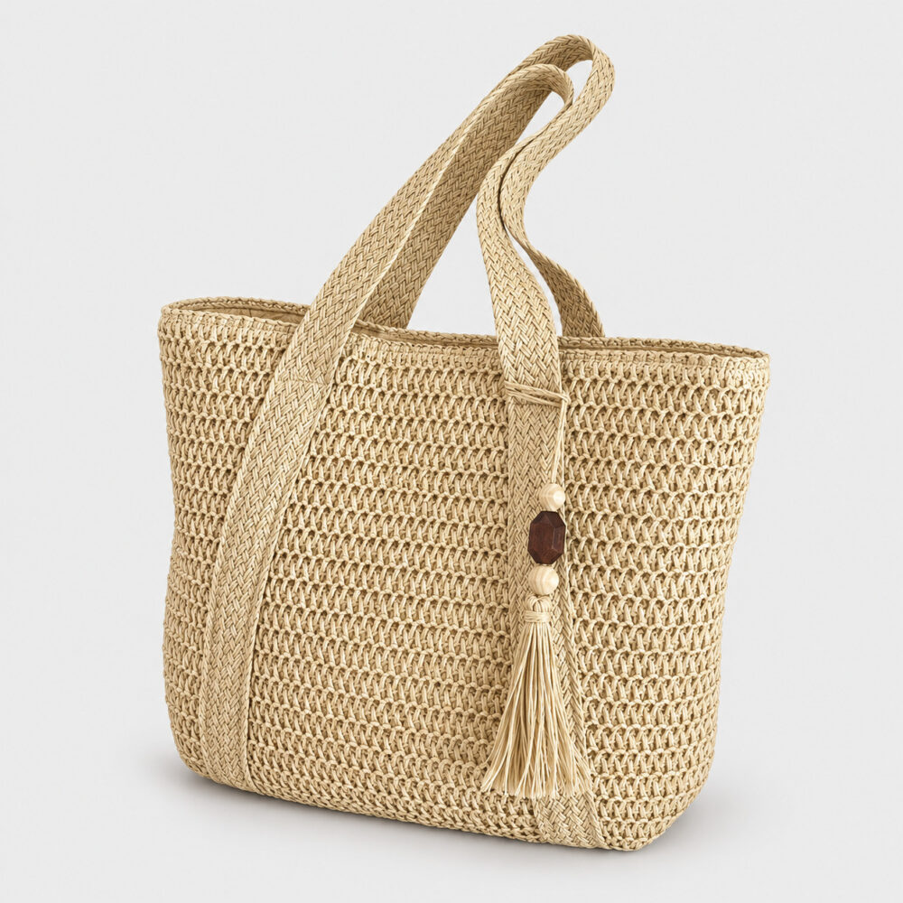 Sac En Paille Tressée Bandoulière – Paolita Sac En Paille Tressée Bandoulière - Paolita